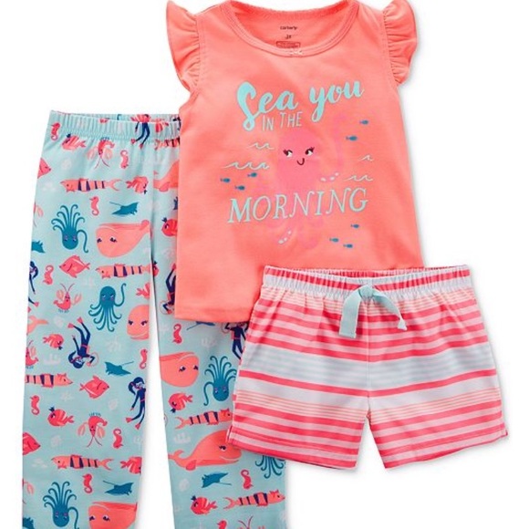 carter's 3 piece pajama set